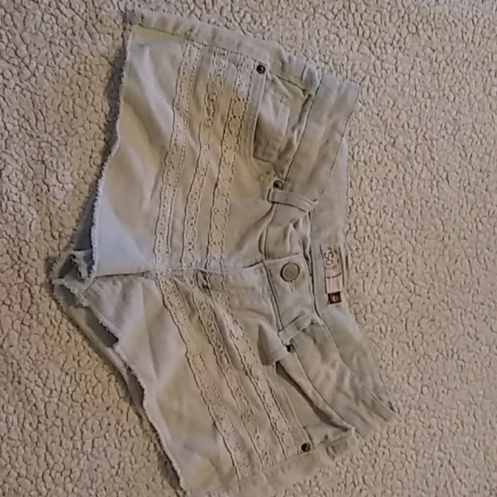 White washed shorts